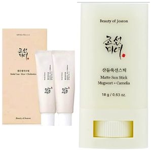 COMBO Beauty of Joseon Relief Sun (2-PACK) + Mugwort Matte Sun Stick
